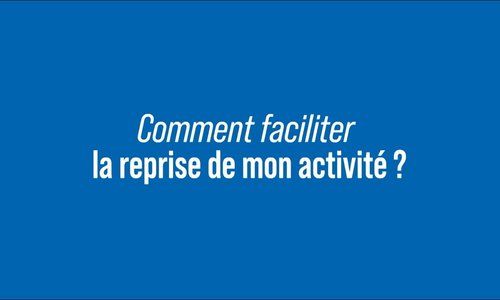 [Les Rendez-vous de l'éco] - Épisode 1 : Comment faciliter la reprise de mon activité ? - 17/09/2021