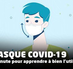 motion design sur l'utilisation d'un masque