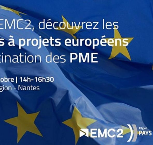 EMC2 affiche événement 8 octobre printemps de l'innovation hôtel de région